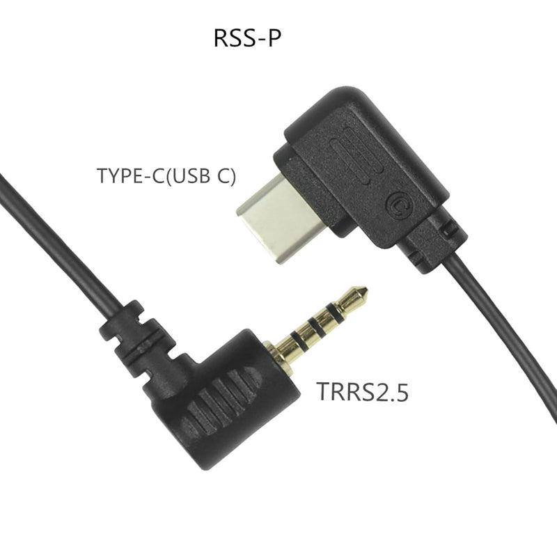 [AUSTRALIA] - RSS-P Camera Shutter Release Cable for Panasonic GH5S, GH5, G9, Compatible with DJI Ronin Stabilizer, TRRS 2.5mm Remote Control for Photo and Video 