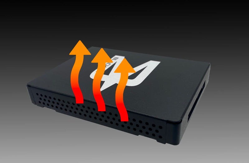 Blackjet DX-1M M.2 NVMe SSD Enclosure Module – for Blackjet TX-2DS & TX-4DS Systems – Supports Samsung, Intel, Crucial NVMe Drives – Professional Offload, Backup, Archive & Video Production Workflows