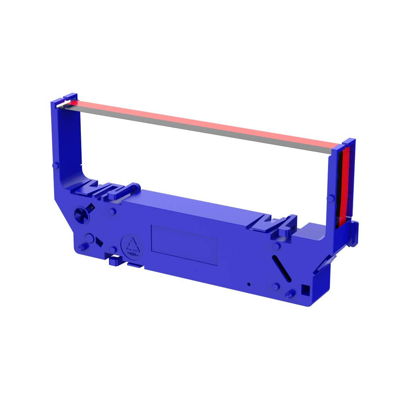 12 Pack Compatible SP700 Printer Ribbon B/R Replacement for Star RC-700BR SP-700BR SP-712 SP-742 Ink Ribbon, Black and Red 12 Pack