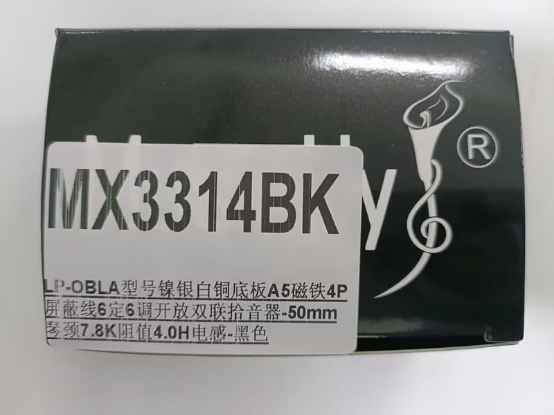 Musiclily Pro LP-OBLA Alnico 5 Uncovered Humbucker Neck Pickup for Electric Guitar, Black Black Neck