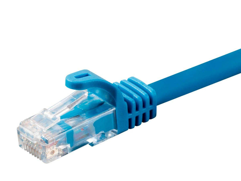 Monoprice Cat6 Ethernet Patch Cable - Snagless, 550Mhz, UTP, CMP Rated, 23AWG, 35 feet, Blue - Entegrade Series