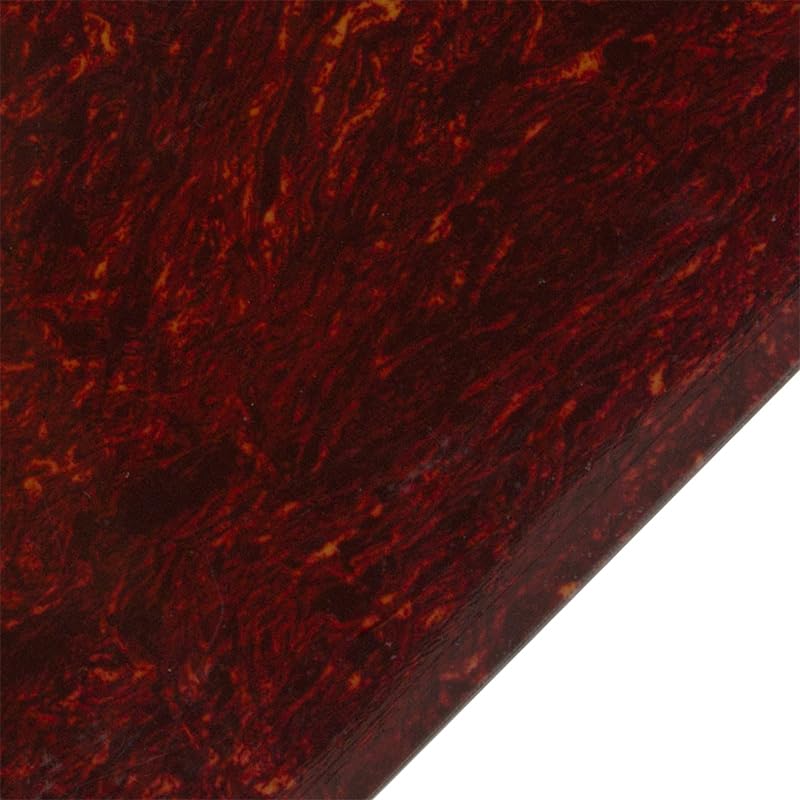 3 Ply Guitar Pickguard 29x43cm DIY Blank Guitar Bass Pickguard Scratch Plate Material Sheet for Strat Tele Electric Guitar Jazz Precision Bass (Red Tortoise Shell) Red Tortoise Shell