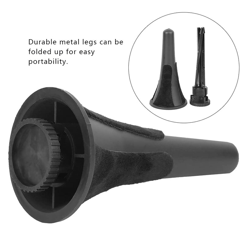 Folded Clarinet Stand, Reliable Anticorrosion Wear Resistant Clarinet Stand Holder Stable for Professional Use for School for Student for General Purpose