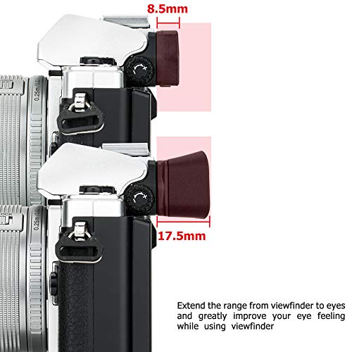 Extended OM System E-M10 Mark IV E-M5 Mark III OM-3 OM-5 Mark II Eye Cup for Olympus OM-3 OM-5 E-M10 IV III II & E-M5 III