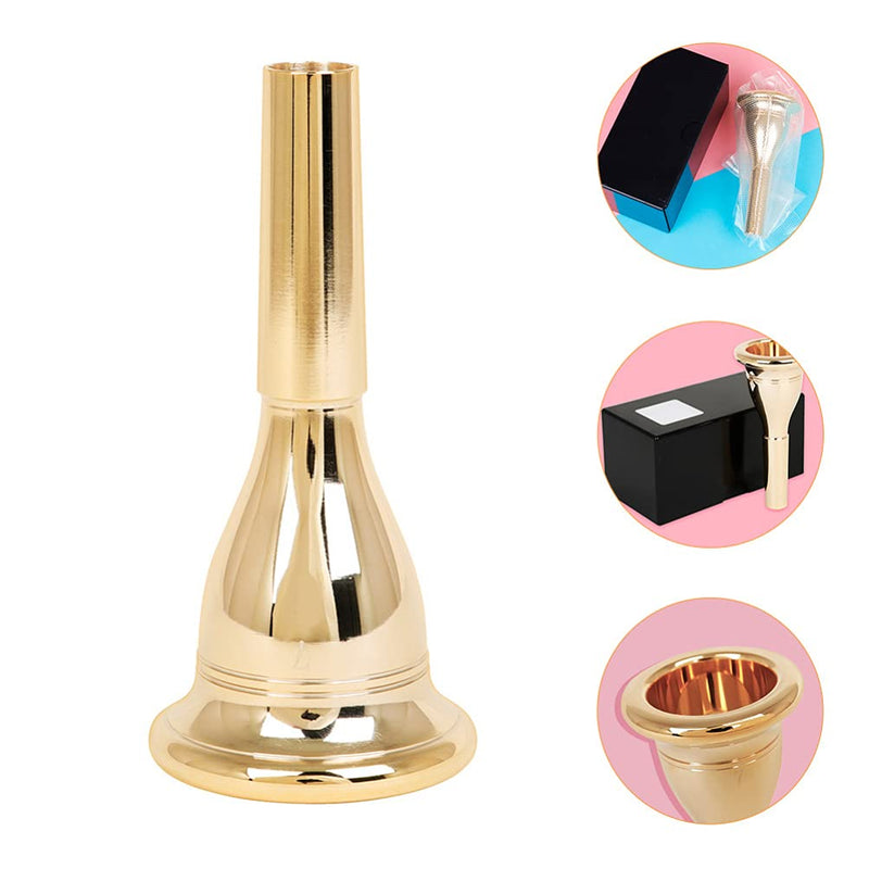 Tuba Tuba Mouth Instrument Accessory Tuba Replacement Golden