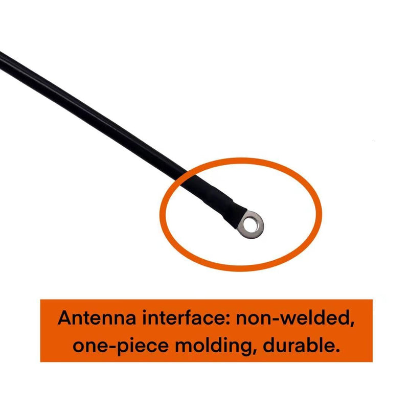 3 PCS Replacement Antennas for Garmin Dog Collar, Standard VHF Long-Range Antenna for Garmin DC50, T5, TT10, TT15, TB10 Dog Device, Black 3