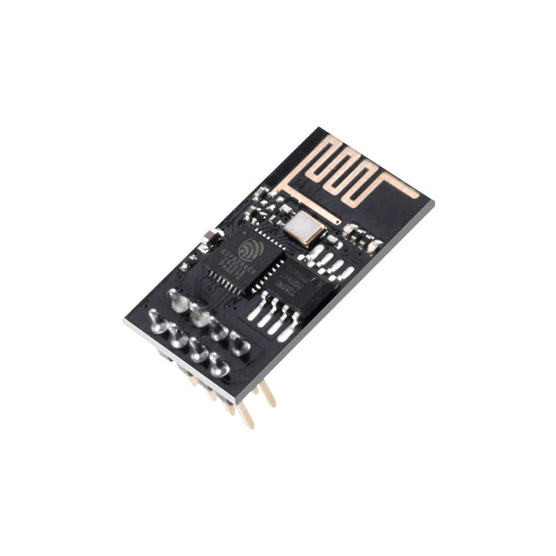 Aitrip 5pcs ESP8266 ESP-01 Serial Wireless Transceiver WiFi Module 1MB SPI Flash DC3.0-3.6V for Arduino (ESP-01)