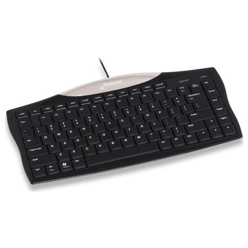 Evoluent Wired Essentials Full Featured Compact Keyboard - EKB