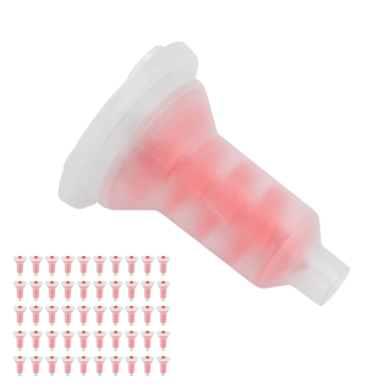Pack of 50 Dental Mixing Tips, Disposable Dental Silicone Mixing Tip, Dental Dynamic Intraoral Disposable Intraoral Mixing Head, Mix 5:1 Ratio Dental Accessories