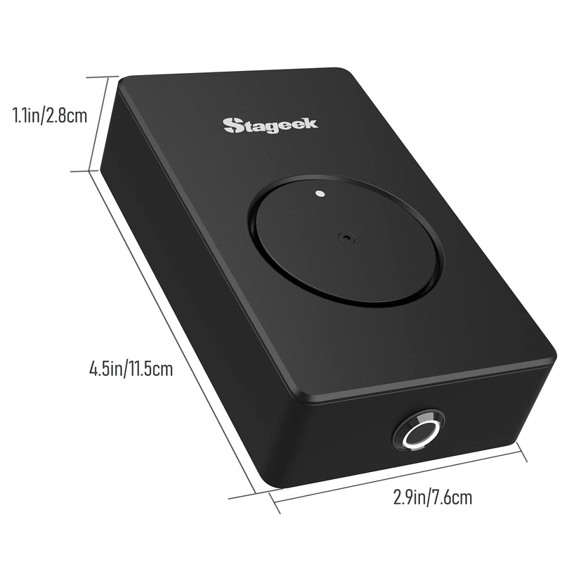 Stageek Mouse Jiggler, Mechanical 100% Undetectable by IT,Mouse Mover with On/Off Switch, Simulates Mouse Movement and Prevents Computer from Going into Sleep, No Software Needed, Plug &Play