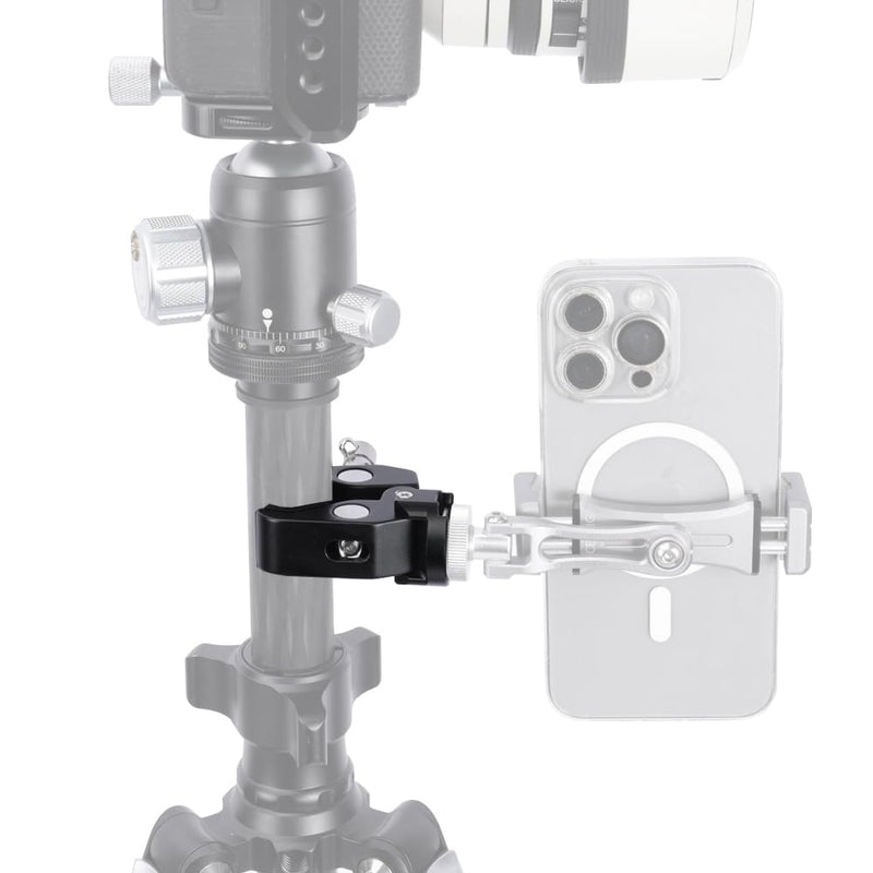 [AUSTRALIA] - NICEYRIG Super Clamp Crab to Cold Shoe Mount, 1/4’’ Thread, Max. 50mm Jaw Grip Applicable for Power Bank Clamp, Tripod Mount Phone Holder, Vmount Battery Plate - 608 