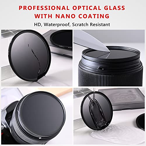 GREEN.L 49mm Infrared Filter, 49mm IR 720nm (R72) Filter for Camera Lens