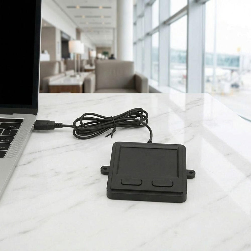 Wired USB Touchpad Mouse – High Sensitivity Multi-Touch Trackpad with Plug & Play, 2 Buttons, Portable for Home/Office/Travel