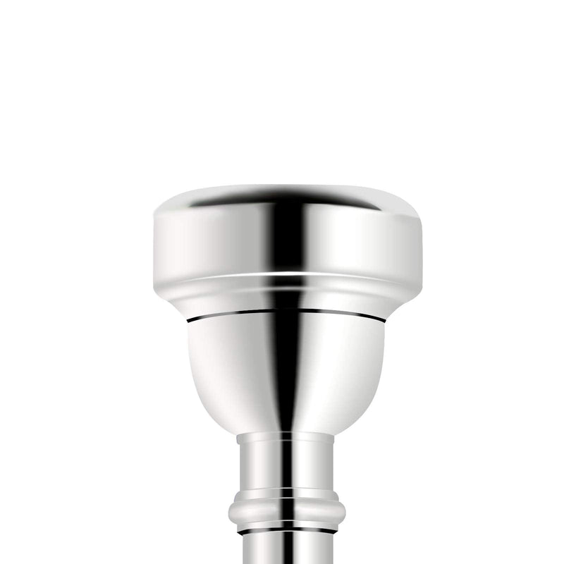EastRock 5C Trumpet Mouthpiece Silver Plated Bb Trompeta Mouthpiece Trumpet Instrument Accessories Vacuum Packed