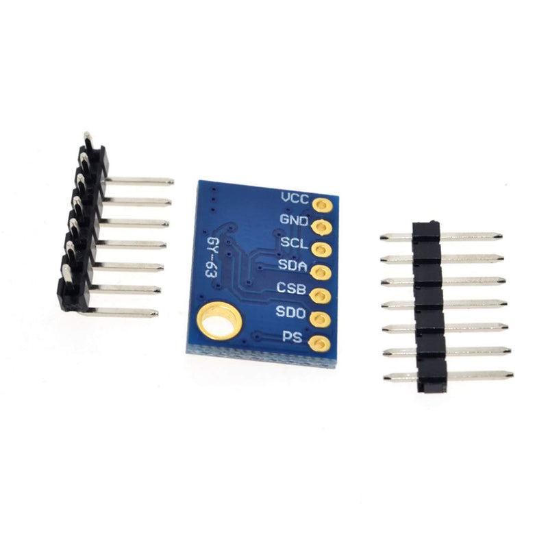 Hailege MS5611 MS5611-01BA03 GY-63 Atmospheric Pressure Sensor Module Meter Altimeter Sensor Module Electronic DIY Board IIC SPI 24Bit AD