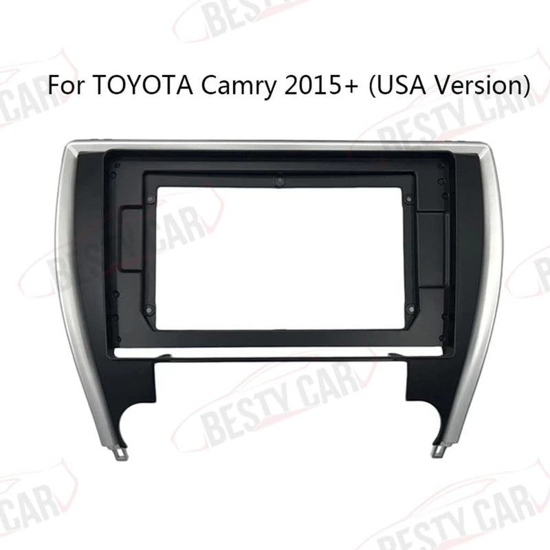 Fits for Toyota Camry 2015 2016 2017 USA Version Car Radio Stereo Fascia Frame Double DIN 10.1 inch Dash Installation Mounting Kit