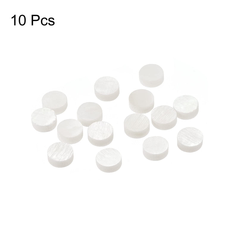 [AUSTRALIA] - MECCANIXITY Inlay Dots Pearl Shell Fingerboard Dots Fret Inlay White 5x2mm for Guitar Bass Ukulele Banjo, Pack of 15 