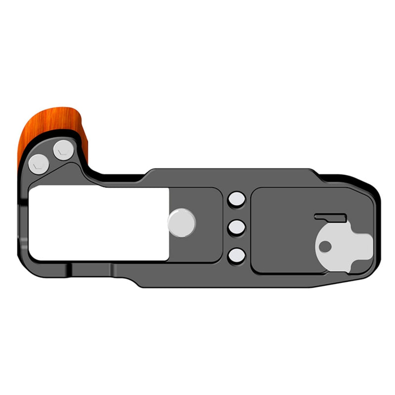 [AUSTRALIA] - X-M5 L Plate Hand Grip,Wooden X-M5 XM5 L Bracket Handle for FUJIFILM X-M5 Camera,Compatible with ARCA Interface. 