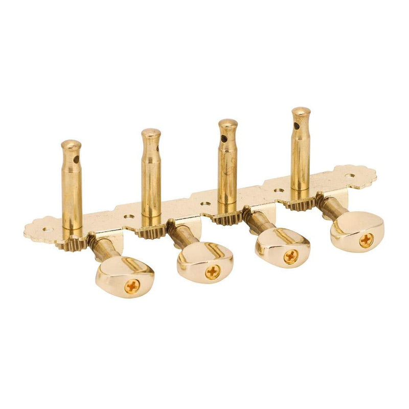 Mandolin Tuning Pegs, Heads Tuners Tuning Button Accessories for Mandolin (Gold)