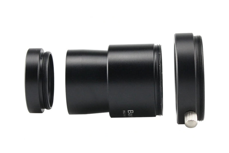 Telescope Barlow Lenses Kit 2X-3X-5X, 1.25 Inch Telescope Accessory, Fully Metal Multi Coated Broadband Green Film Barlow Lens for Telescope Astronomy Eyepiece