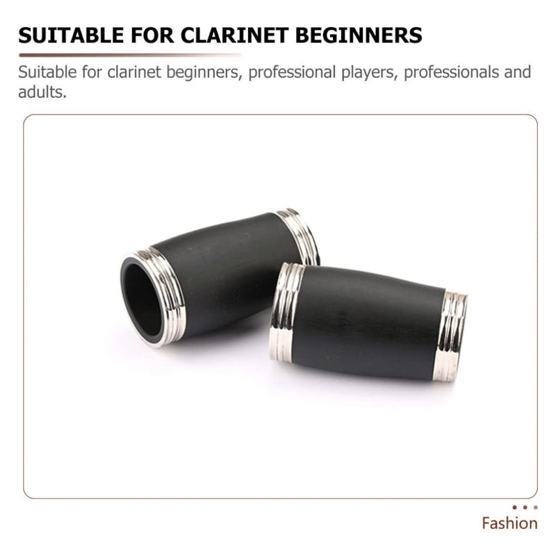 2pcs Clarinet Barrel Clarinet Tube Tuning Tube Adjustable B Flat Clarinet Barrel Treble Pitch 58MM Barrel for Clarinet