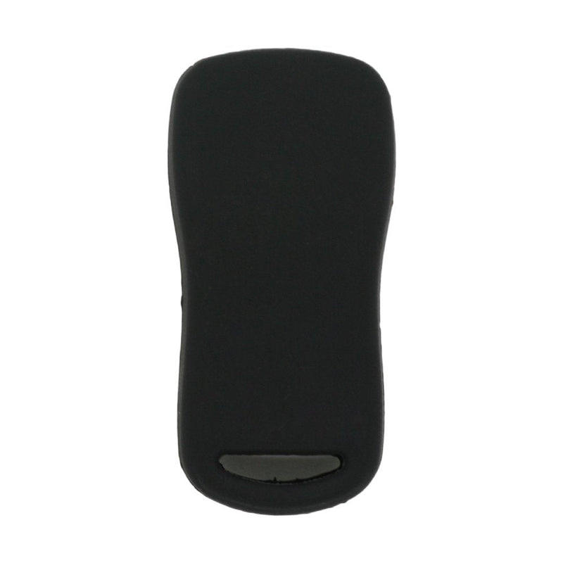 Silicone Cover Protector Case Holder Skin Jacket Compatible with NISSAN 3 Button Remote Key Fob CV2507 Black