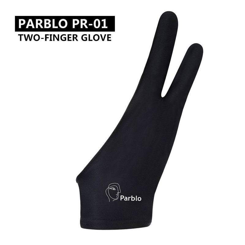 Parblo PR-01 Two-Finger Glove for Graphics Drawing Tablet Light Box Tracing Light Pad 1 Pack