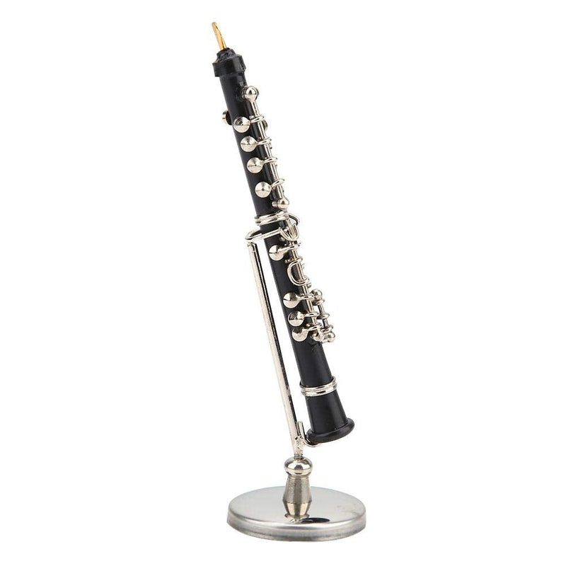 Mini Oboe Model Musical Instrument Miniature Decoration for Home Coffee Ornament