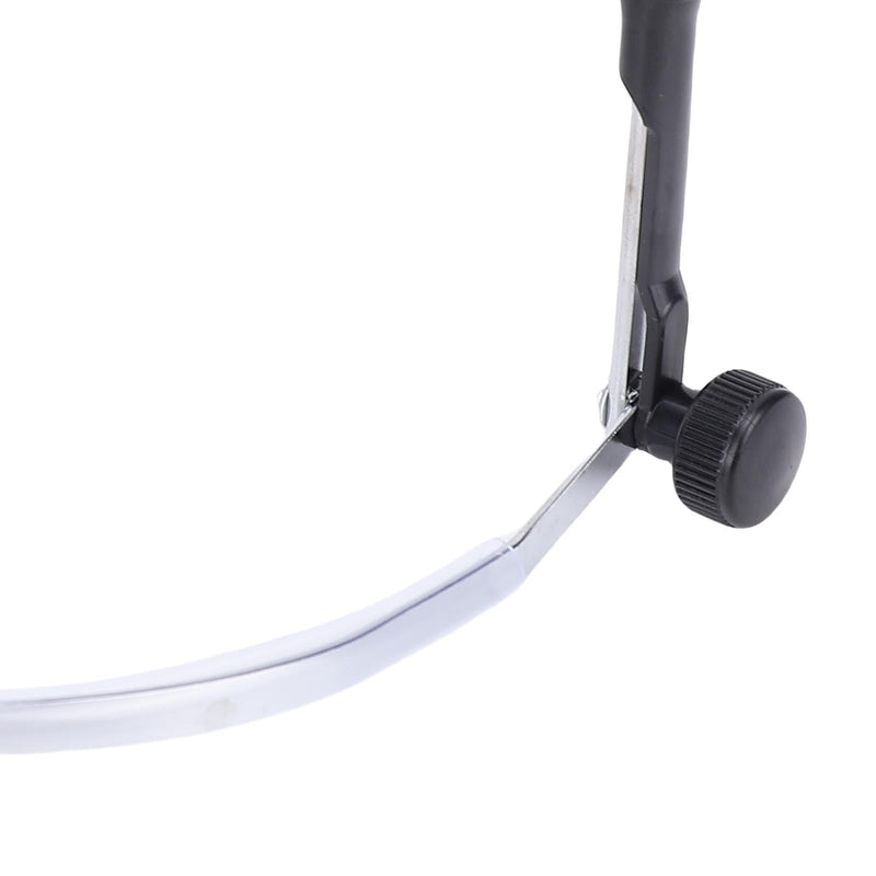 Harmonica Neck Holder, Alloy Steel Adjustable Angle Neck Stand with Sticker for 10 & 24 Hole Harmonicas for Beginners