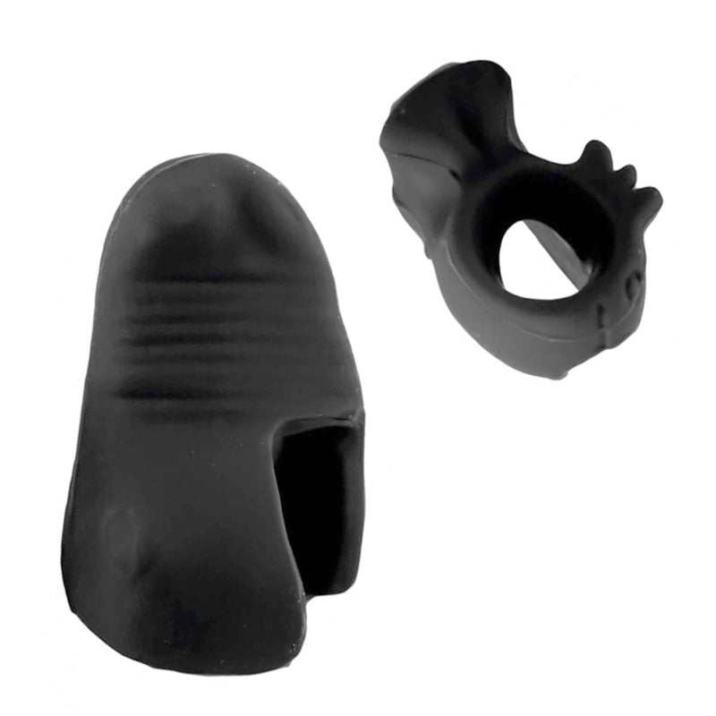Violin Bow Grip Partner Frog Thumb Stabilizer and Fish Pinky Support Bow Hold Teaching Aid Accessory 2Pcs