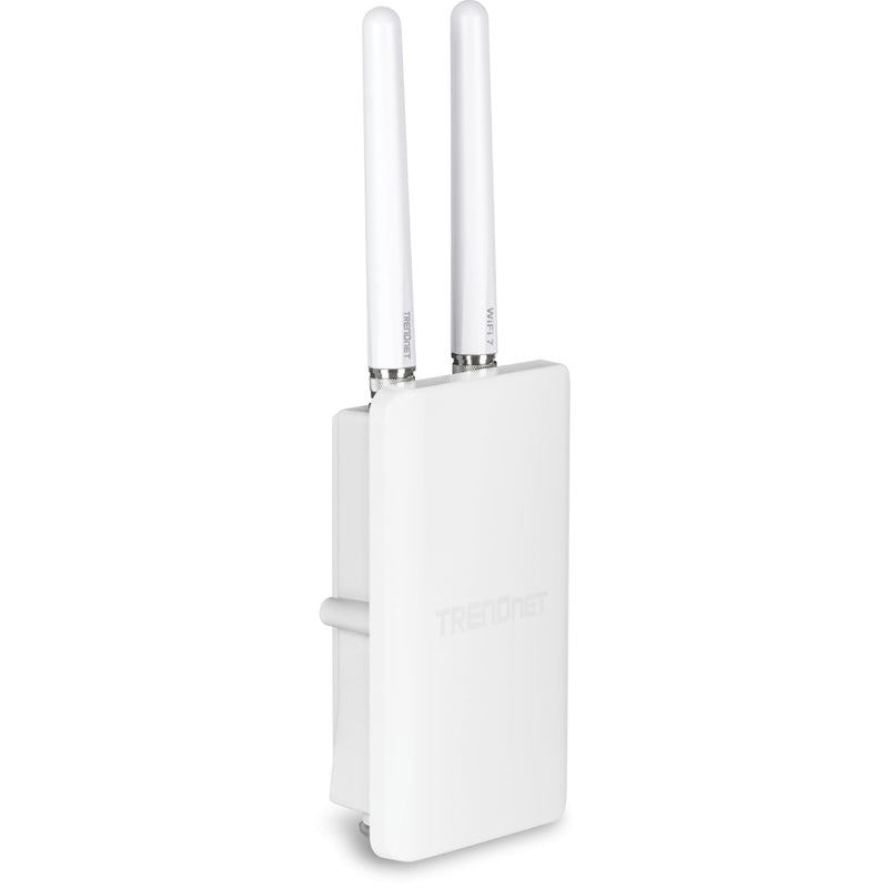 TRENDnet 3/6/7 dBi Outdoor Tri-Band Omni Antenna Kit, TEW-A057 | 2.4GHz, 5GHz, 6GHz, Compatible with 802.11be/ ax/ac/n/g/b/a Routers and Access Points, N-Type Connector