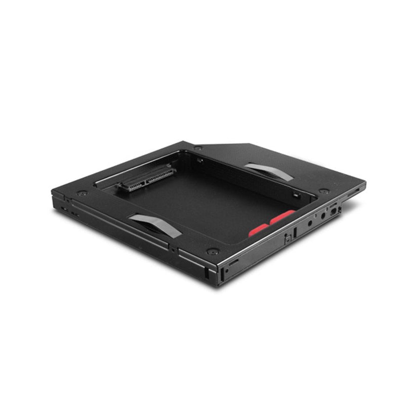 Vantec SSD/HDD Aluminum Caddy for 12.7mm ODD Laptop Drive Bay (MRK-HC127A-BK) 12.7mm ODD laptop HDD caddy Enclosure