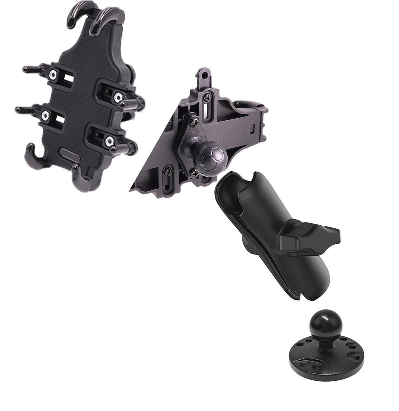 Drill-Down Dash-Board Phone Mount Holder Compatible with Samsung Galaxy S26 S25 S24 S23 S22 and iPhone 17 16 15 pro Max 14 13 12 11 Cell-Phones (5.5'' Length) 5.5'' length