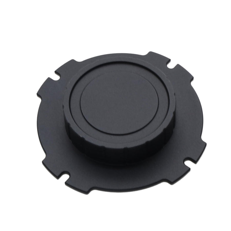 [AUSTRALIA] - Camera PL Mount Lens Cap, Dust Scratch Protection Cover for ARRI Zeiss Angenieux Cooke Fujinon RED Sony Canon, Black Metal 