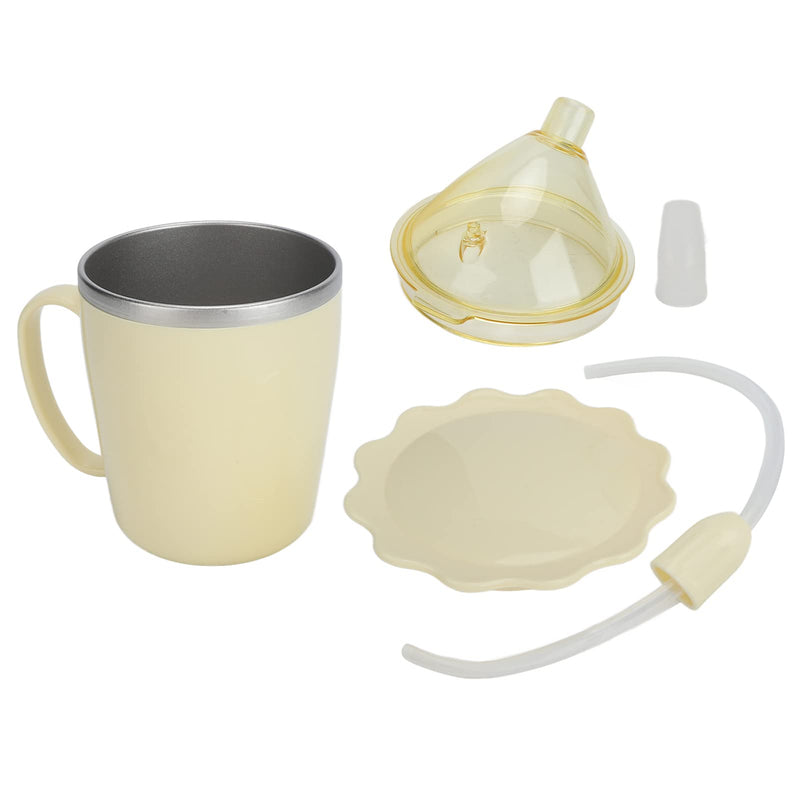 Nunafey Adult Leakproof Cups, Convalescent Feeding Cups 350ml Lightweight for Hospital Home Use