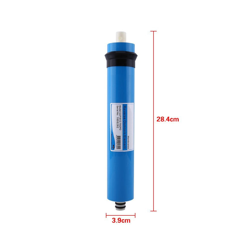 Express Water Reverse Osmosis Membrane, Universal Compatible 75 GPD Reverse Osmosis Membrane Replacement, Reverse Osmosis Element Water Filter Membrane Element ULP1812-75GPD for Home