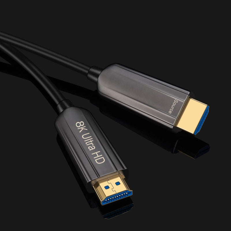 8K Fiber Optic HDMI Cable, High Speed HDMI 2.1 Cable Support with 4K@60Hz Dynamic HDR 10,eARC,HDCP2.2,-100ft M02-100Ft