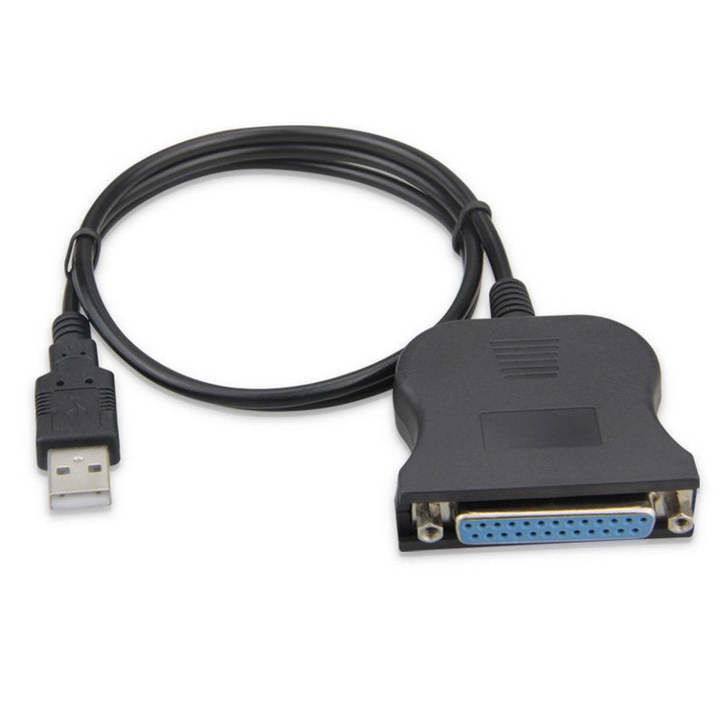 axGear DB25 USB to Female Parallel IEEE 1284 Printer Adapter Cable Cord