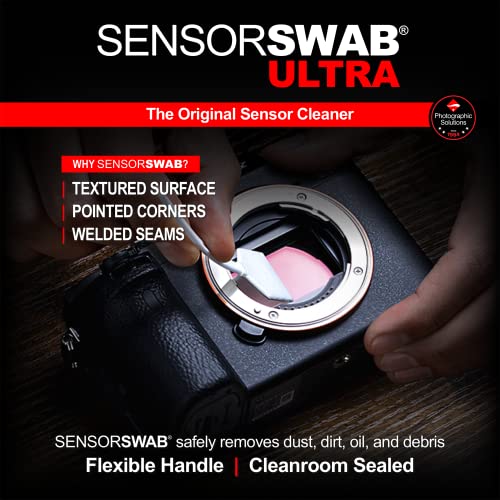 Photographic Solutions Digital Survival Kit - Type-1 (20mm) Sensor Swabs, PEC-PAD Photo Wipes, E-Wipe Packet, Aeroclipse Optic Cleaner Non-Flamable Solution - Camera Cleaning Kit with Travel Bag Type-1 (20mm)