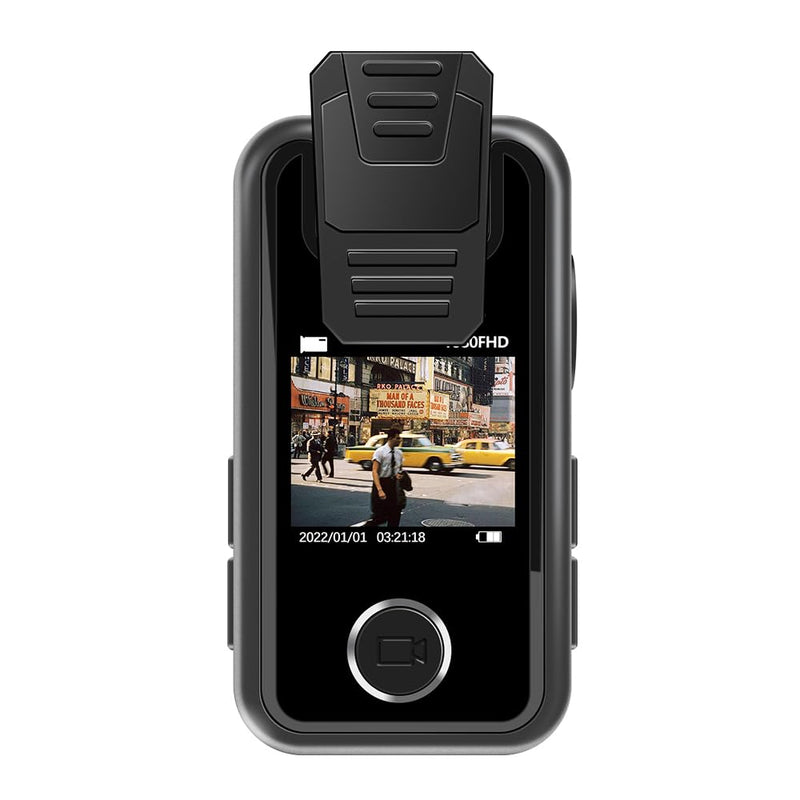 YYLUUT Body Camera with Video recording Cam - Bodycam with 1080P HD Built in 64GB Memory Card, IP67 Waterproofing, 1.5 Inch Bigger Display Cams, Wearable Clip On 10 Hours Video Recorder Cameras