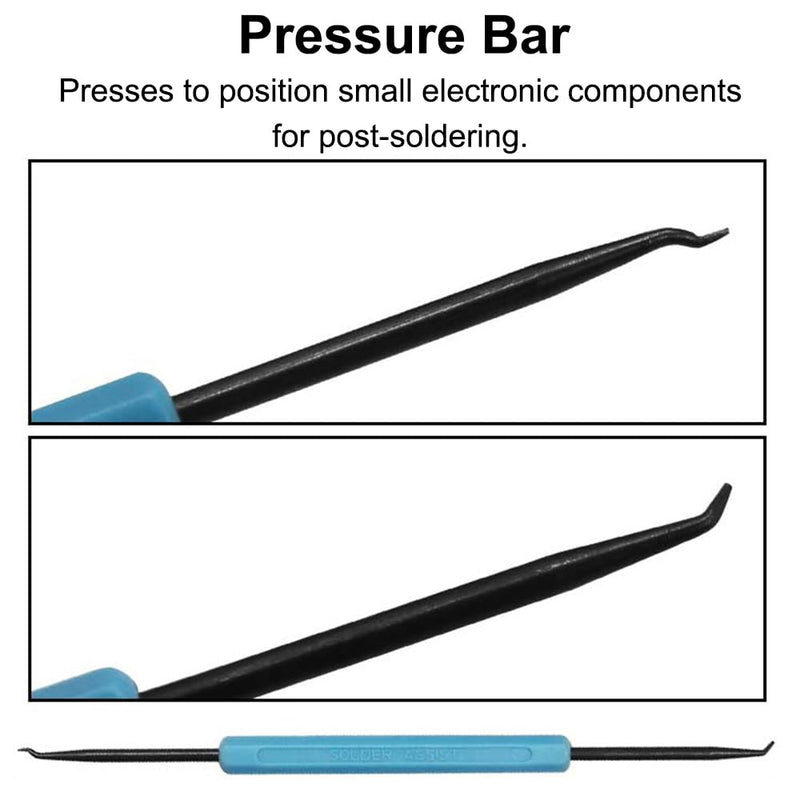 Soldering Tool Set for Soldering Work, Soldering Aid Set, Double-Sided Solder Assist Tools, Soldering Accessories, Pack of 6