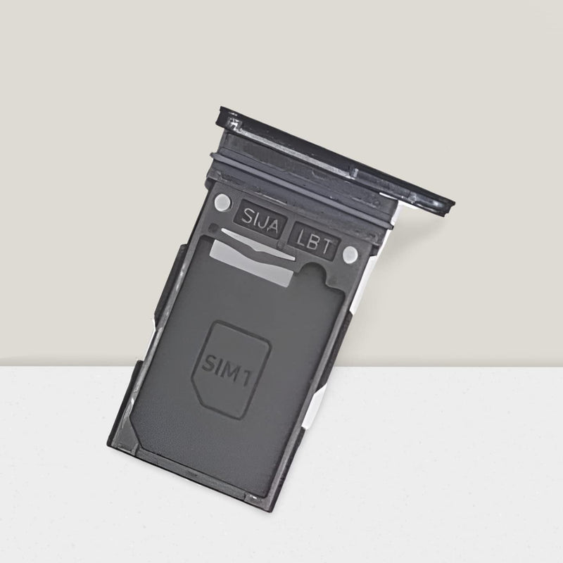 Replacement Sim Card Tray for Samsung Galaxy S22 Ultra SM-S908U S908U1 (Phantom Black) - Single Sim USA Version