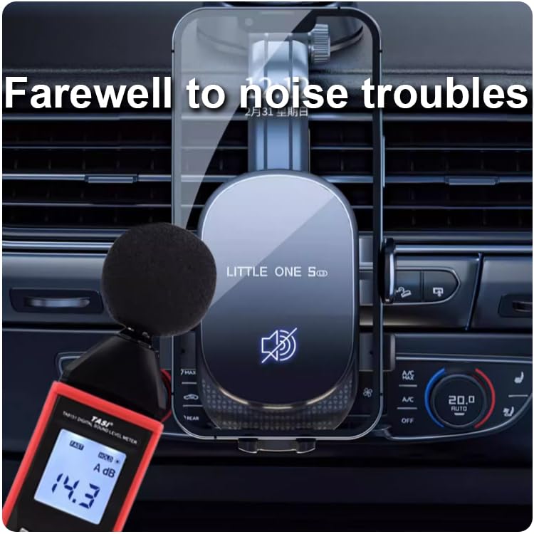 Car Phone Holder for Toyota Land Cruiser Auto Accessories[Special vehicle installation，only For 2016-2021 Land Cruiser][Auto Lock Hands Free Cell Phone Mount Car fits for iPhone & All Smartphones]