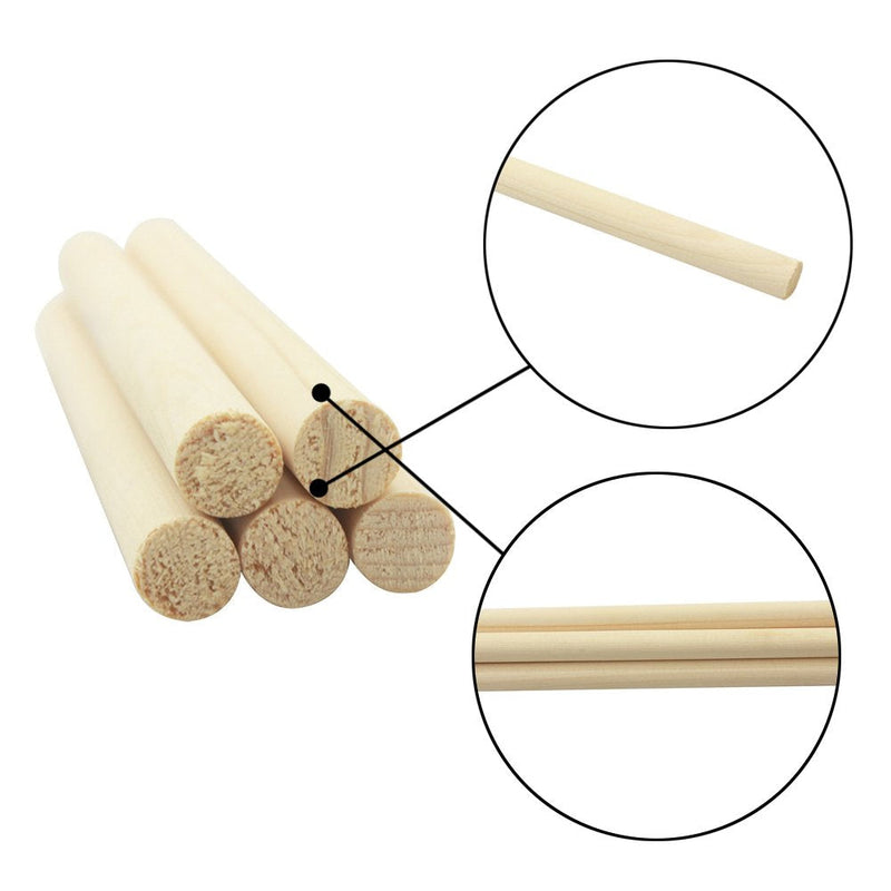 Cello Sound Post, 5PCS Cello String Instruments Accessory, 18cm Spruce Wood Cello Wood Sound Post 3/4 4/4 Cello Sound Post for Any Cello Technician