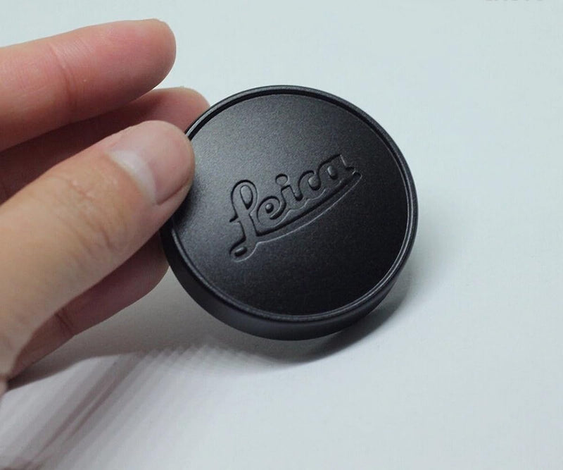 [AUSTRALIA] - Qb-C Metal Black Lens Cap Front Cover Compatible with Leica L39 E39 Caliber Lens Voigtlander Zeiss Summicron Summaron Summilux Elmar Elmarit Jupiter, Internal Diameter 42mm(1.65in) (Black) 