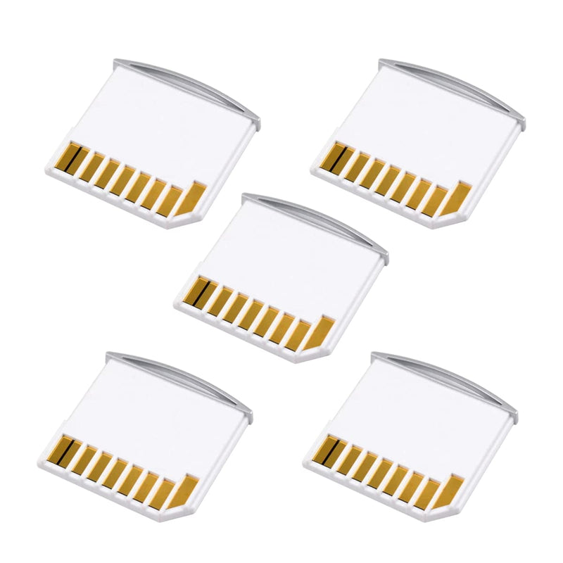 chenyang Micro SD TF to SD Card Kit Mini Adaptor for Extra Storage MacBook Air/Pro/Retina 5PCS