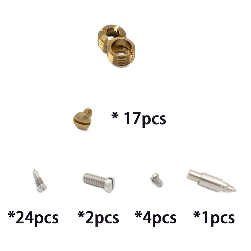 Alto Sax Repair Kit Alto Saxophone Repair Parts including Screws Sound Hole Pad Spring Needles Rollers DIY Tools