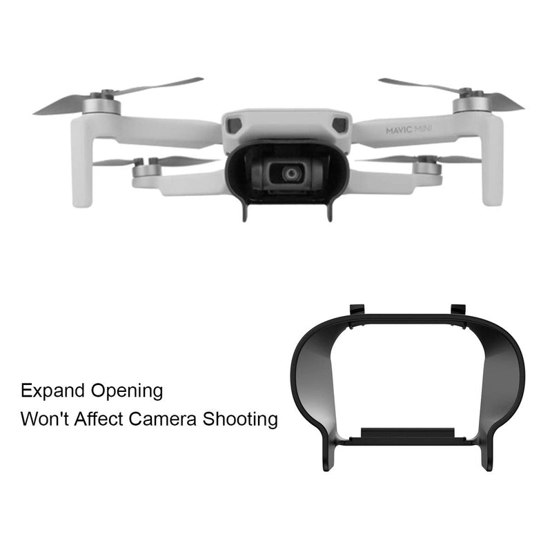 O'woda Mini 2 /Mini SE Gimbal Protector Kit: Camera Lens Cover Cap + Tempered Films (2 Sets) + Lens Hood Sunshade Gimbal Guard, 3-in-1 Lens Protection Accessories for DJI Mini 2/Mavic Mini/ Mini SE 3 in 1 Lens Protection Combo
