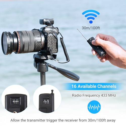 JJC Wireless Remote Control for Panasonic Lumix G9 II G85 G7 GH7 GH6 GH5