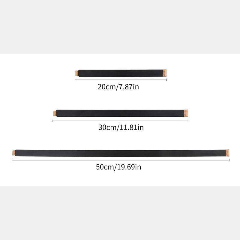 15 Pin to 22 Pin FFC Cable Ribbon Flexible Flat Cable 22Pin to 15Pin Transmission Extension Cable for RPI 5 FFC Extension Cable 500mm